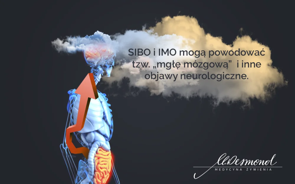 sibo objawy neurologiczne SIBO mgła mózgowa brain fog Małgorzata Desmond